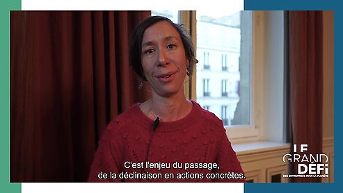 Interview Frédérique Lellouche, Comité 21 partenaire du Grand Défi